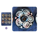 秘魯丘盧卡納斯聖木陶瓷座/淨化碟