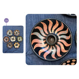 秘魯丘盧卡納斯聖木陶瓷座/淨化碟