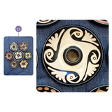 秘魯丘盧卡納斯聖木陶瓷座/淨化碟