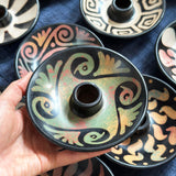 Peruvian Chulucanas Ceramic Palo Santo Holder / Smudge Plate